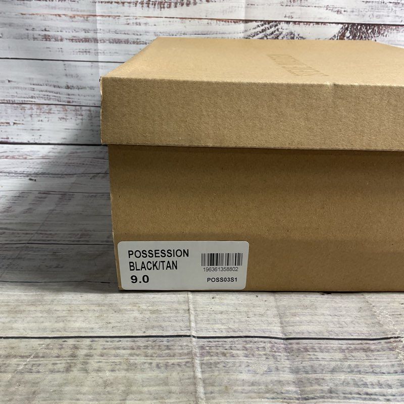 NOB Steve Madden Possession White/Black/Tan Chunky Sneaker Women's Size 9