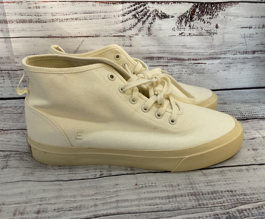 Everlane The Forever Canvas High Top Sneakers Cream 8.5
