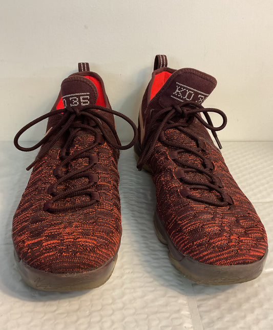 Men's Nike KD 13 Maroon Athletic Shoe Size 13