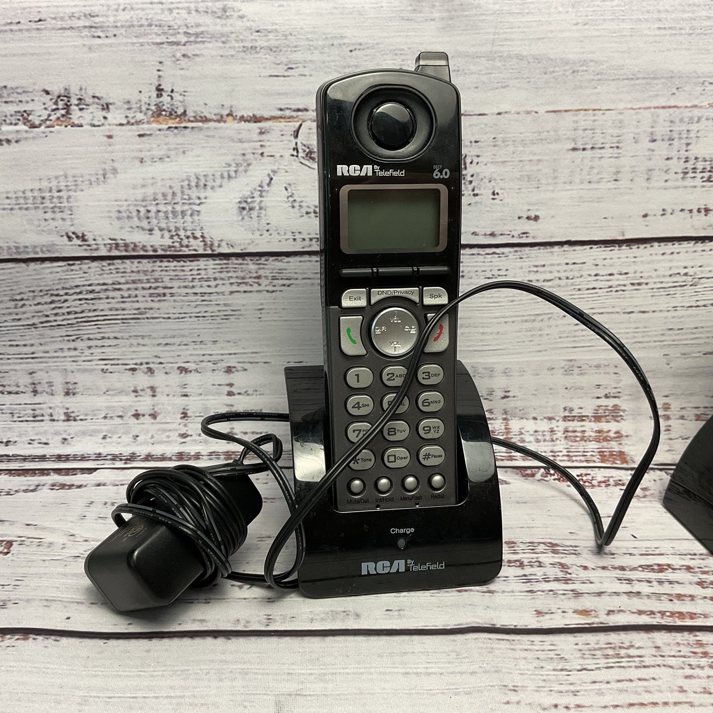 RCA 25255RE2 DECT 6.0 Telefield Intercom Phone System Untested No Power Cord