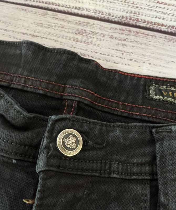 Men's Versace Black Skinny Jeans Size 30