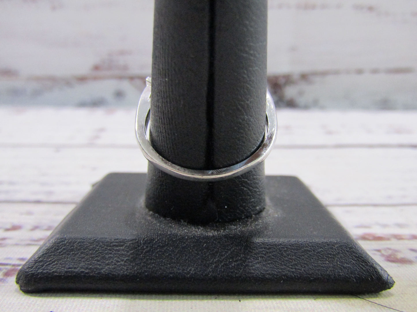 14k White Gold Marquise CZ Cocktail Ring Size 9