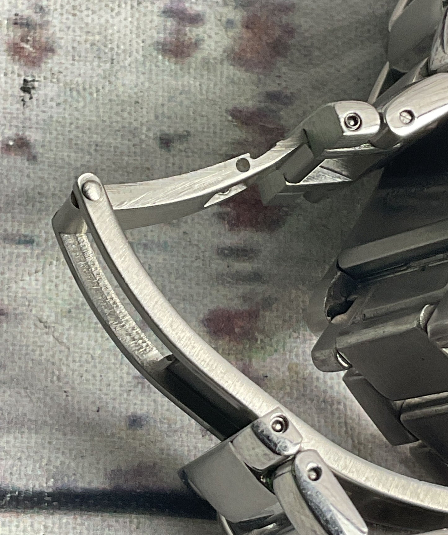 Bulova Vintage Japan Quartz Untested Watch Stainless Steel