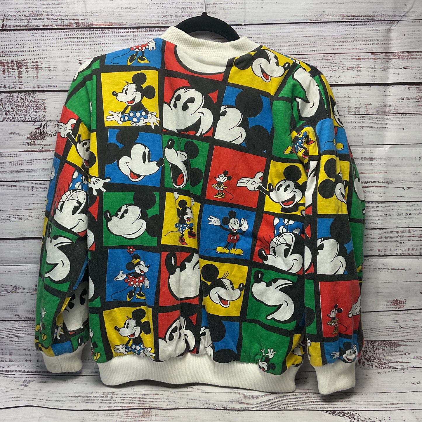 Vintage Disney Mickey Minnie Mouse Reversible Jacket - Size 19"