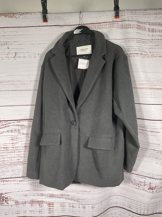 American Eagle One Button Gray Coat - Size XL NWT