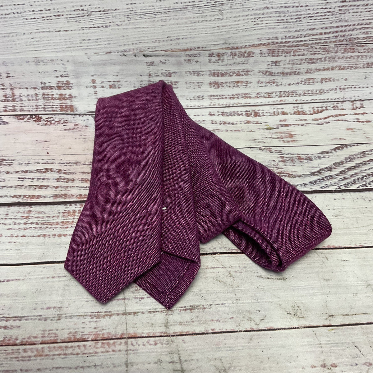 Remi Van Dere Purple Solid and Gradient Neck Tie - Size 60"x2.25" Lot of 6