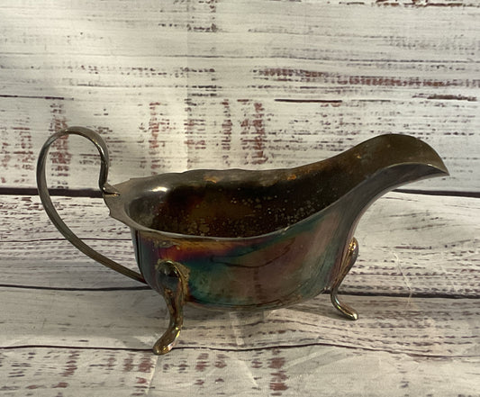 The Cutlers Company Sheffield Alpha Gravy Boat Silver Plated