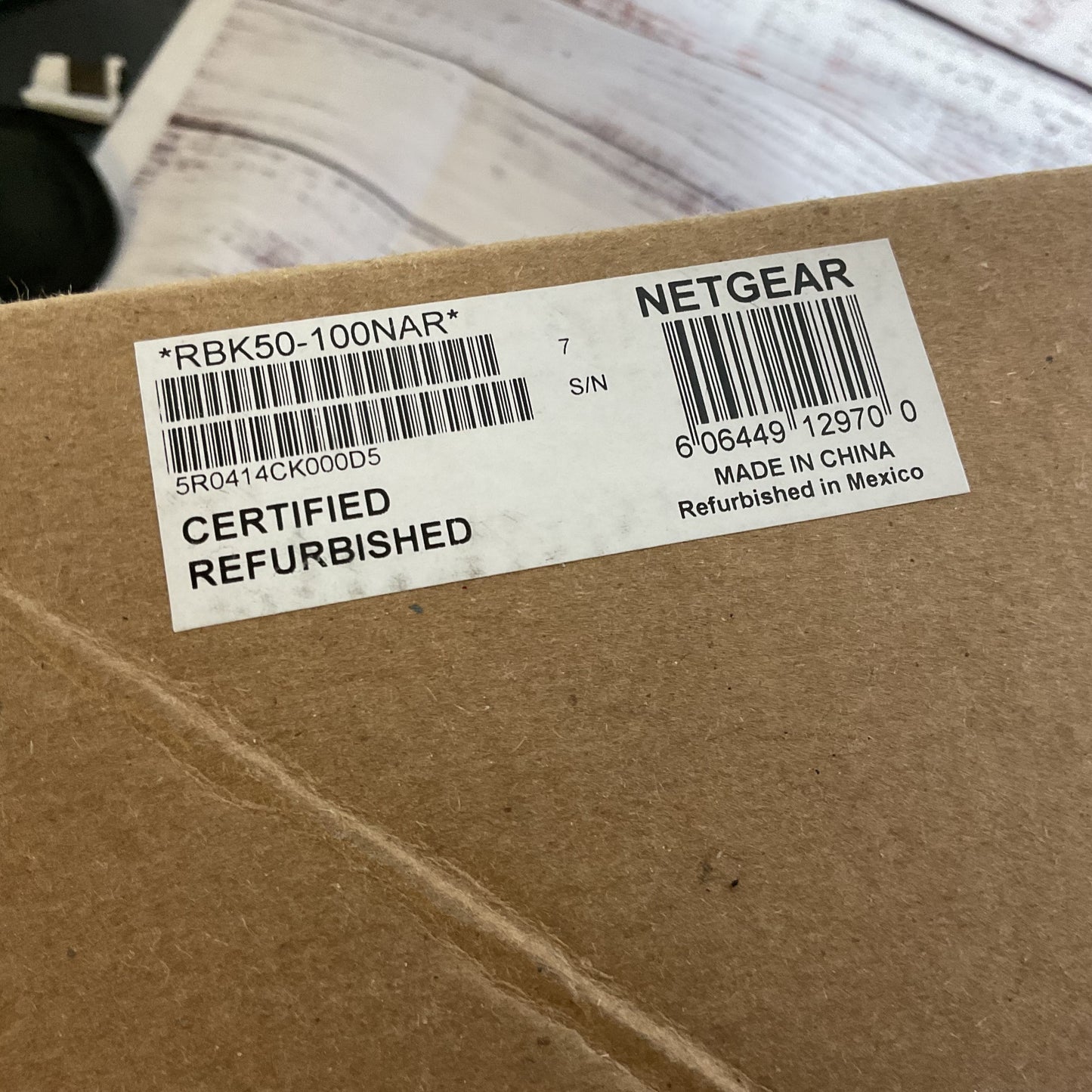 NOB NETGEAR ORBI09 RBK50-100NAR Orbi Home Mesh WiFi 2 Pack System