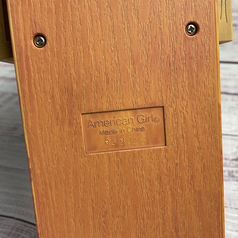American Girl Kit Kittredge Orange Crate Scooter Accessory Rolls Retired