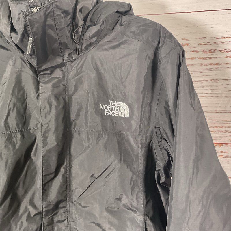 The North Face Black Dryvent Hooded Rain Jacket - Size Small