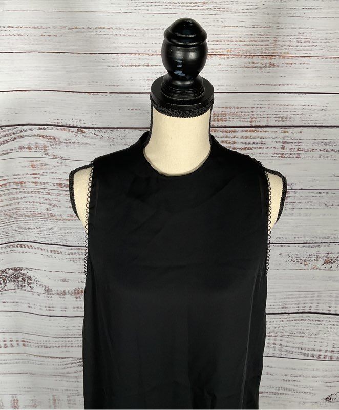 Women's Reiss Black Midi Dress - Size US 8 UK 12 EU 40