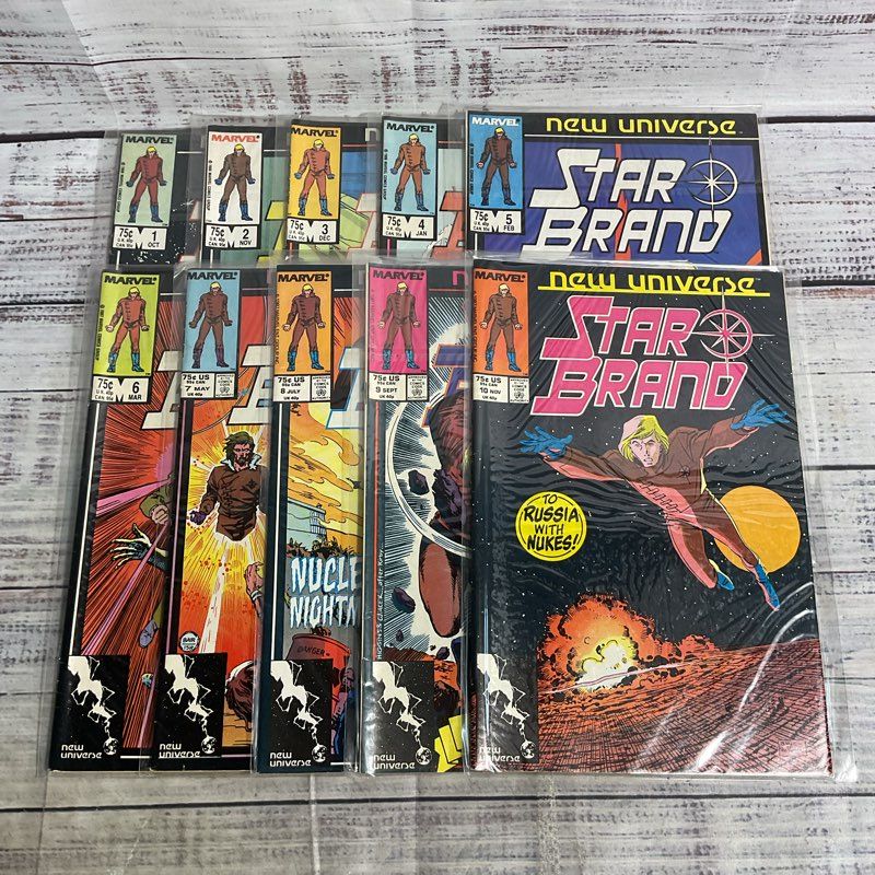 Star Brand #1-19 Marvel New Universe Full Vintage Comic Set 1987