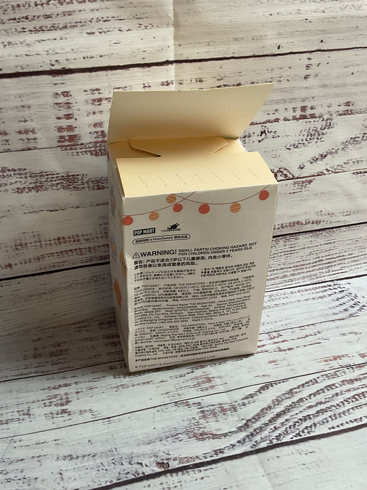 Pop Mart Labubu Have A Seat Open Box Sealed Bag Dada