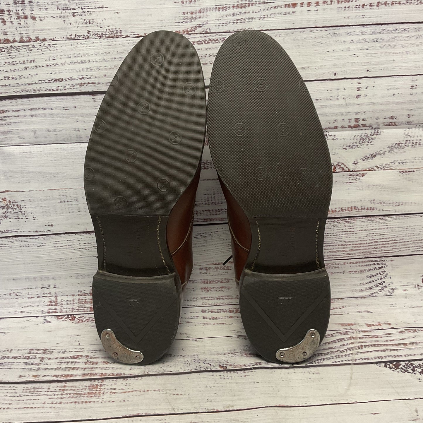 Allen Edmonds Brown Leather Toe Cap Oxford Dress Shoe Men Size 12