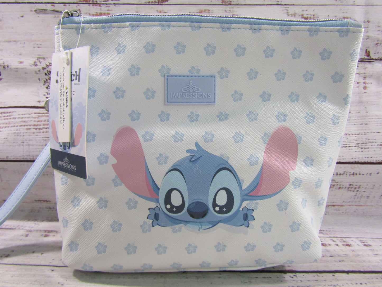 Impressions Vanity x Disney Stitch Cosmetic Pouch