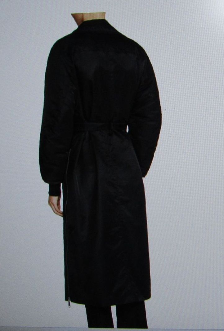 Women's Maje x Schott Goodwin Bomber-Style Trench Coat Size 36 US S Retail $800