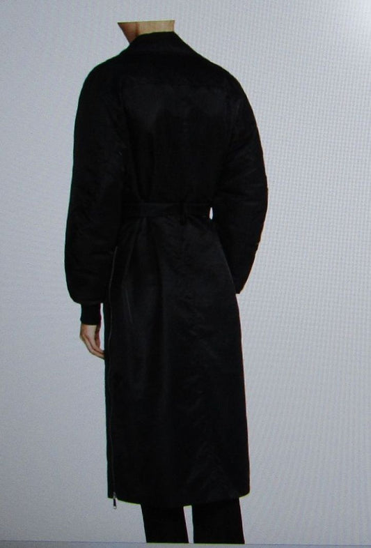 Women's Maje x Schott Goodwin Bomber-Style Trench Coat Size 36 US S Retail $800