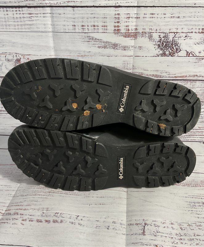 Men's Columbia Omni Heat Waterproof Rubberized Boots Size 10