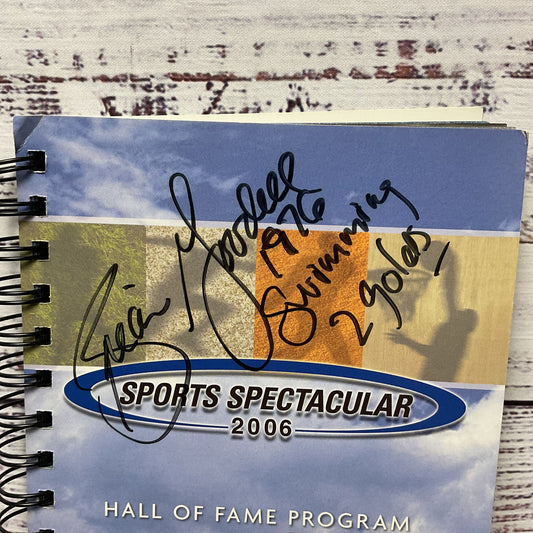 Dwight Stones High Jump Brian Goodell Swimmer Signed Sports Spectacular Book