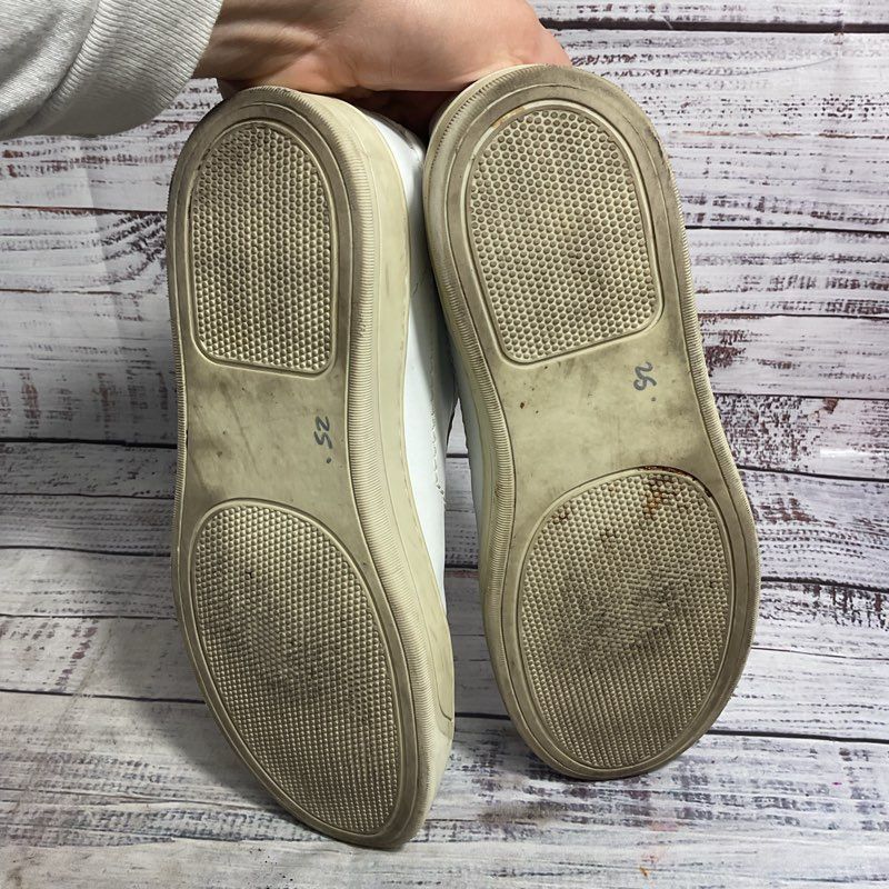 Bruno Magli Warren White Leather Sneaker Men's Size 8.5 US