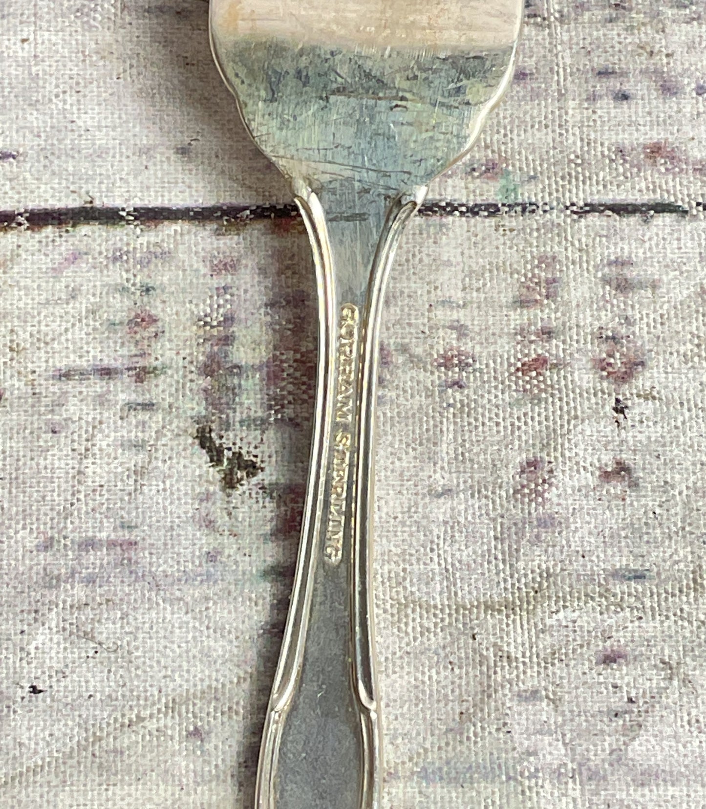 Gorham Vintage Set of 12 Rondo Salad Forks Sterling Silver