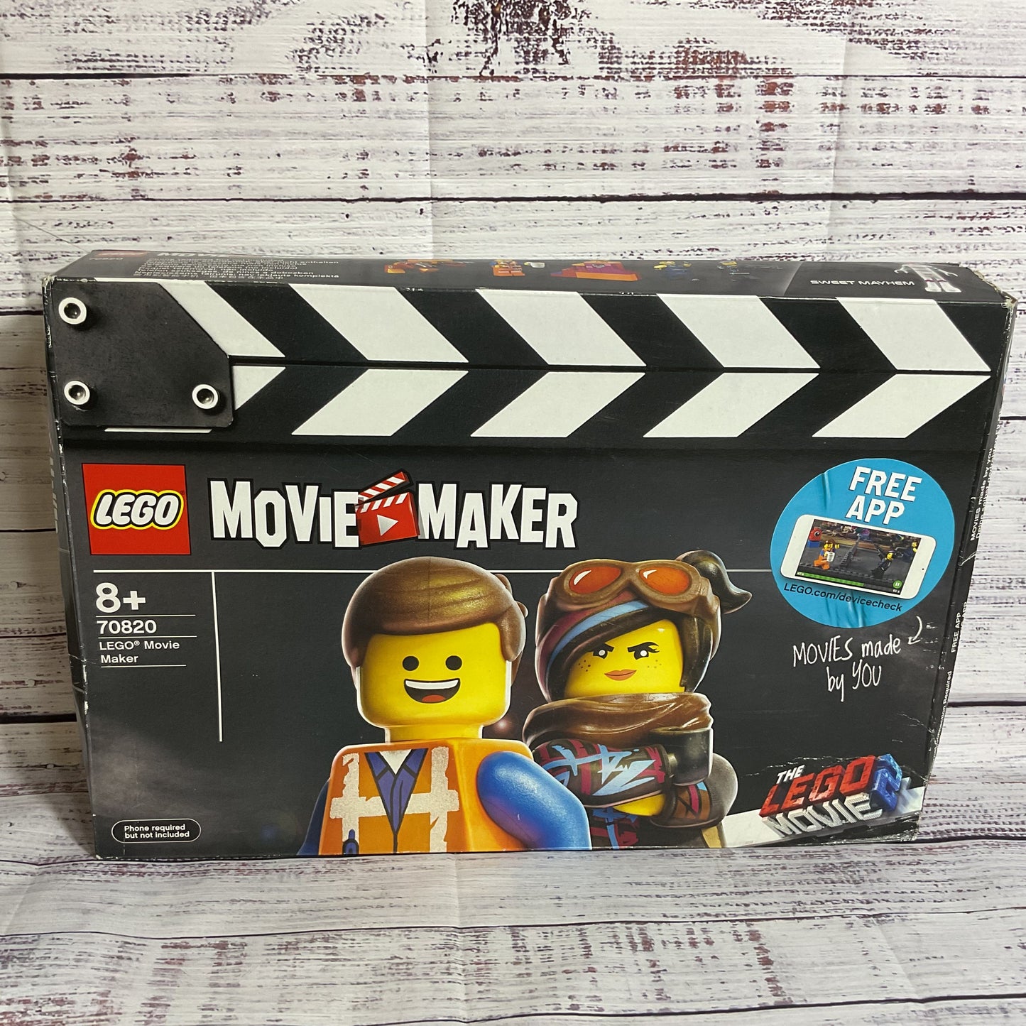 NEW LEGO The Lego Movie 2 Movie Maker #70820 (DAMAGED BOX)