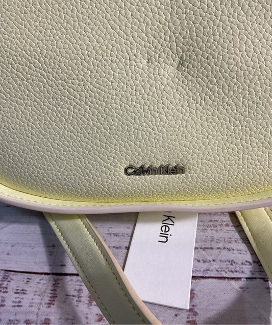NWT Calvin Klein Endive Faux Leather Willow Crossbody Women's