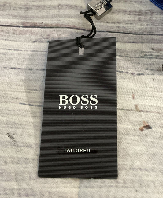 Boss Hugo Boss Tailored Striped Tie Blue Multicolor