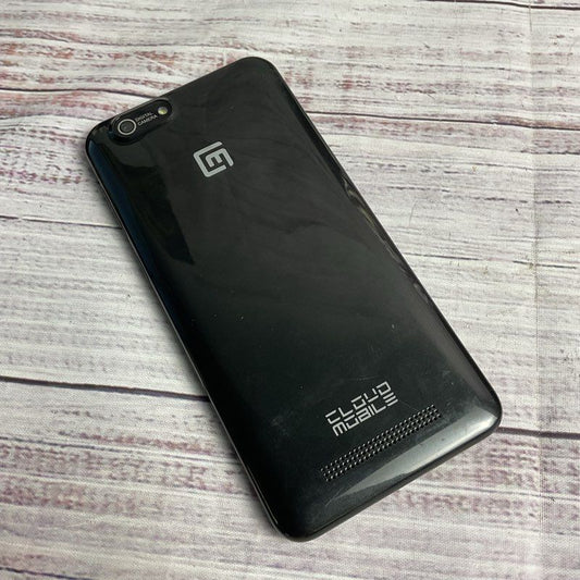 Cloud Mobile Stratus C5 Elite Black Smartphone *FOR PARTS*