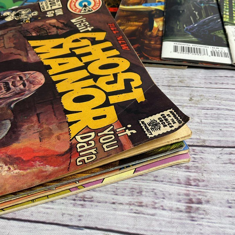 14 Pc. Mixed Comic Book Lot (Dc, Marvel, Vertigo, Dark Horse, Charlton)