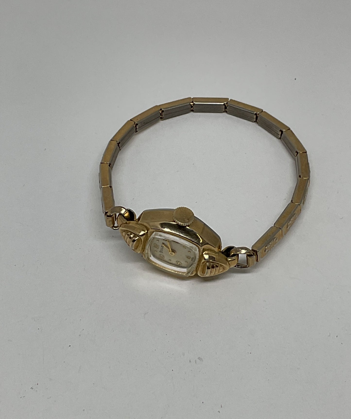 BULOVA Gold Plated Vintage Swiss Women Watch AS IS