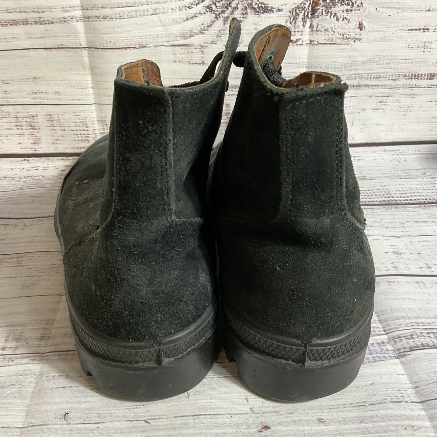PALLADIUM Men's Black Suede Boots- SZ 44