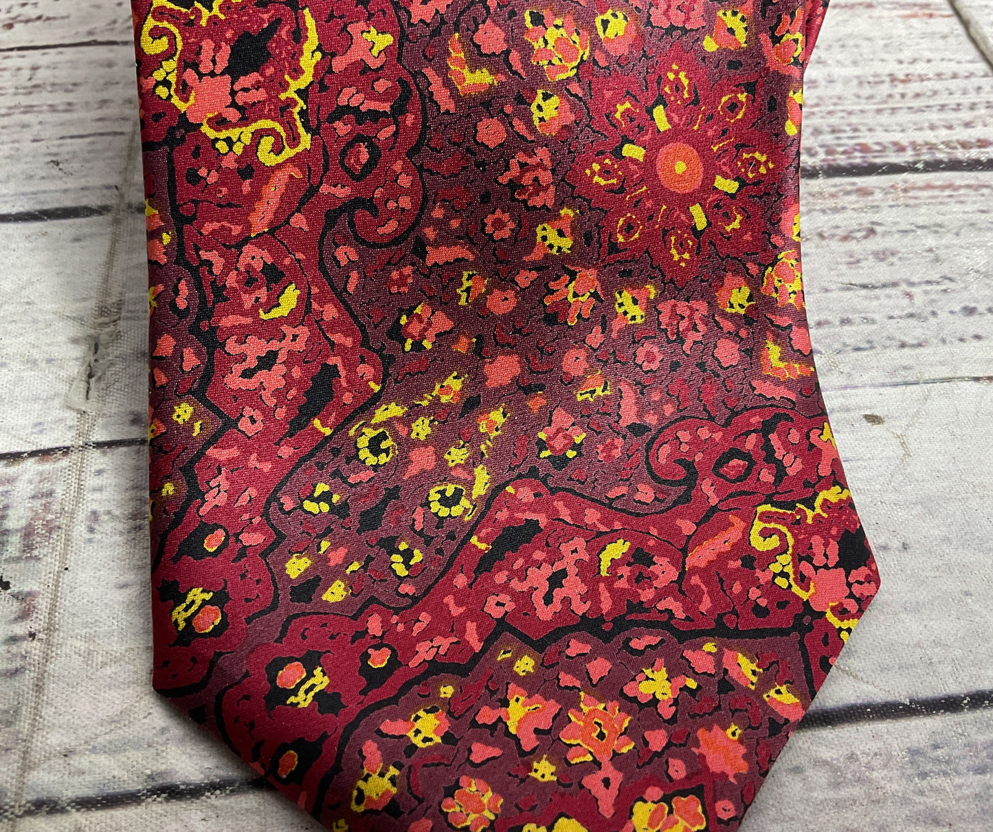Ermenegildo Zegna Silk Tie OS Red