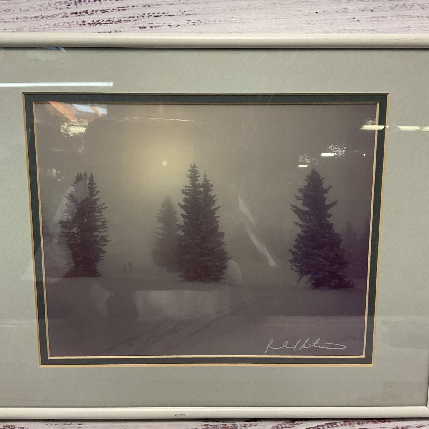 The Fog In the Vail At the Top Of The Mountain Photograph Richard Strauss Signed