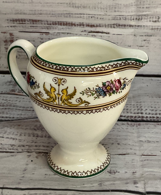 Wedgwood Columbia Bone China Floral Creamer Multicolor