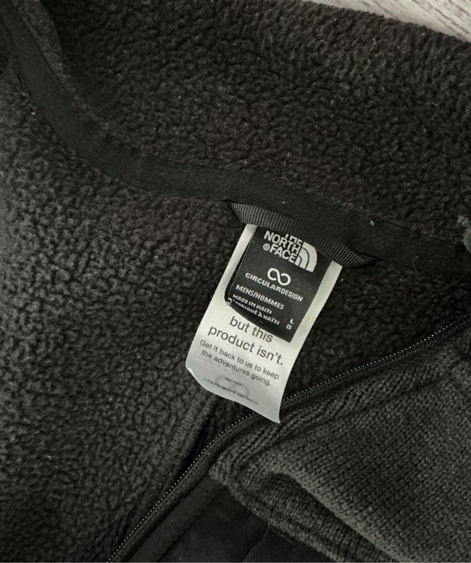 The North Face Black Front Range Fleece Jacket Size L Retail $130