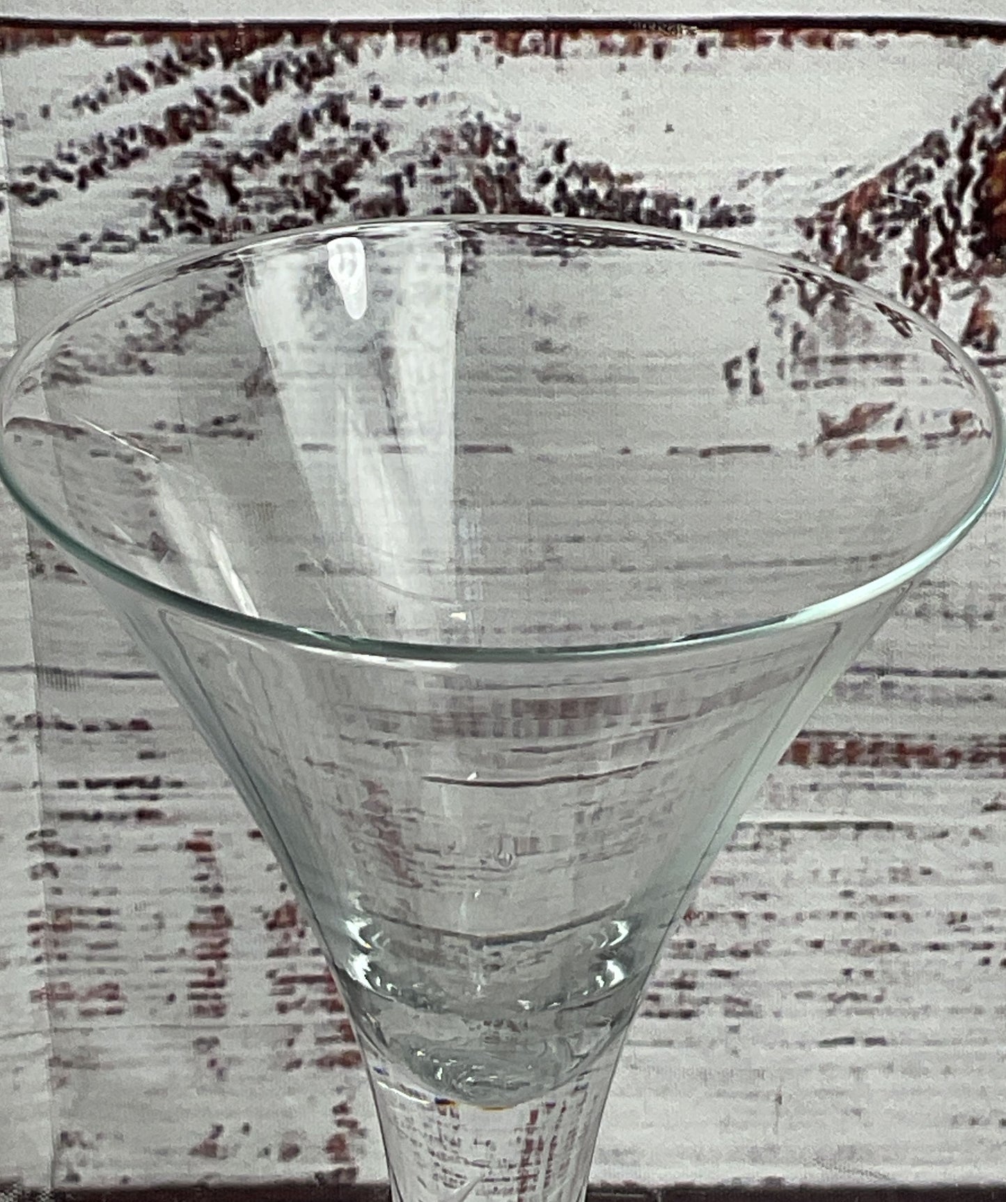 Vintage Twist Cocktail 6" Glasses Set of 4 Clear