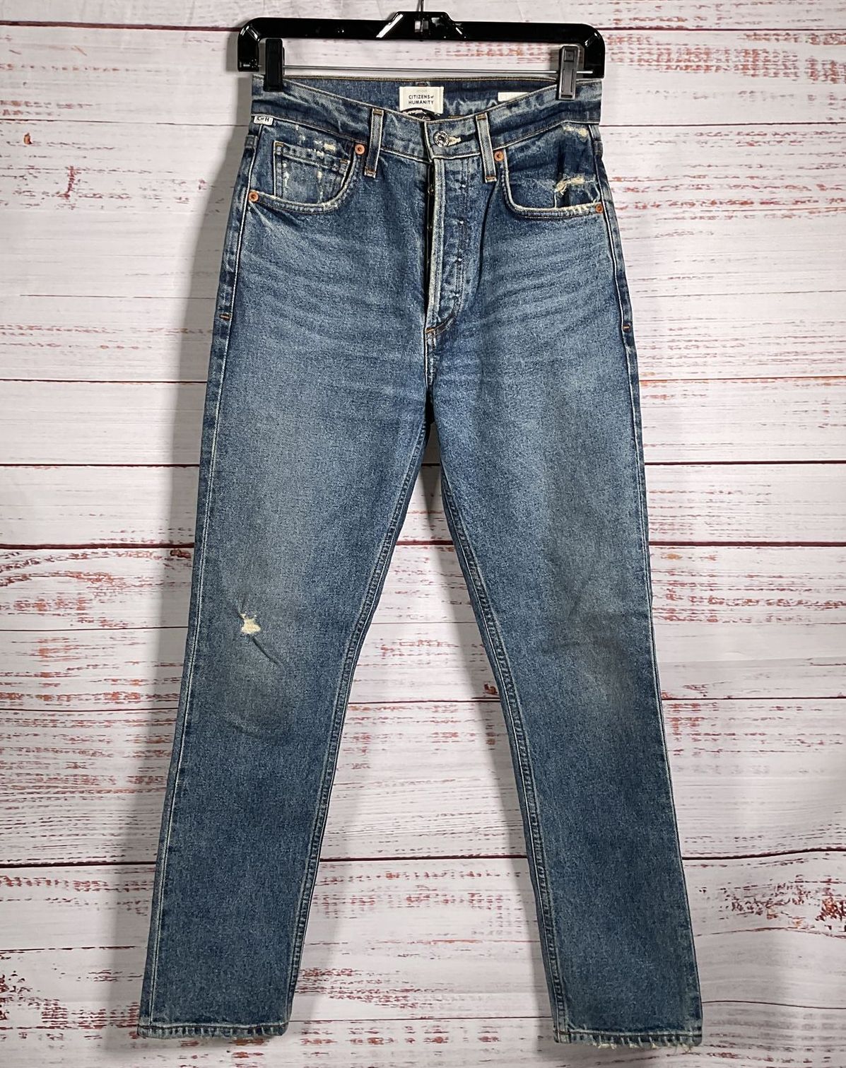 Citizens of Humanity Jolene High-Rise Slim Jeans Blue 24