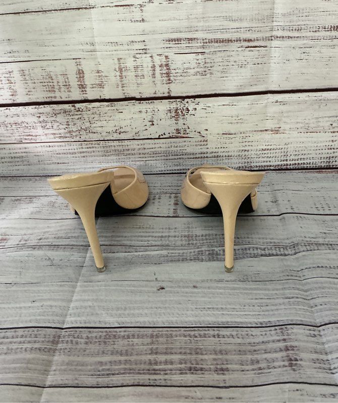 Women's Black Suede Studio Beige Mules Size 6 Retail $300 LOW STOCK ONLINE