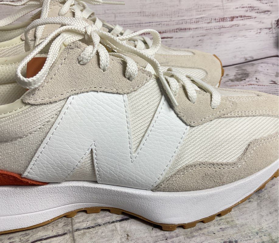 New Balance Women's 327 Sea Salt Rust Oxide Sneakers 9.5