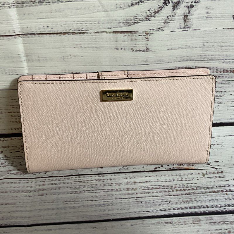 KATE SPADE Women's Pink Snap Bifold Wallet