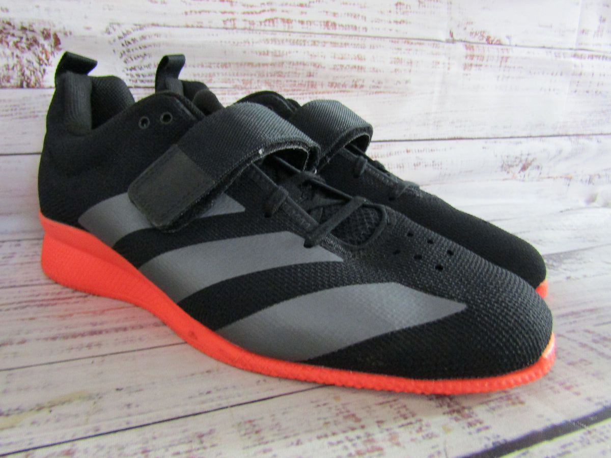 Adidas Adipower Weightlifting 2 Men's Black Signal Coral Training Sneakers G1214