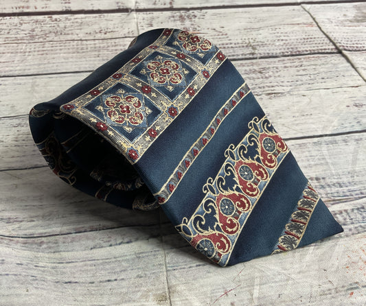 Bill Blass Lot of 4 Multicolor Ties OS