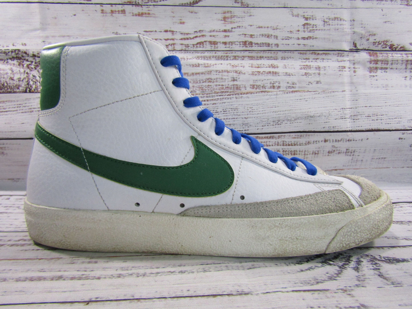 Nike Blazer '77 Men's Vintage Pine Green Mid-Top Sneakers Size 9.5 BQ6806-115