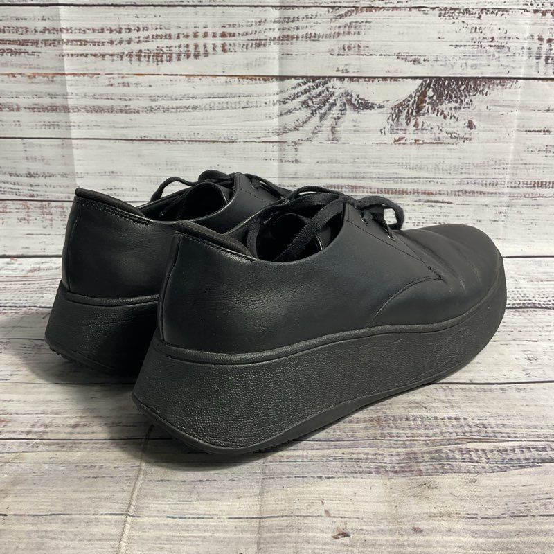 Fitflop F-Mode Black Lace Up Slip Resistant Work Uniform Shoe Women's Size 6.5