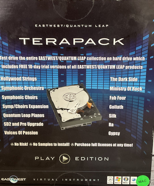 EastWest TeraPack Quantum Leap Play Edition Hard Drive
