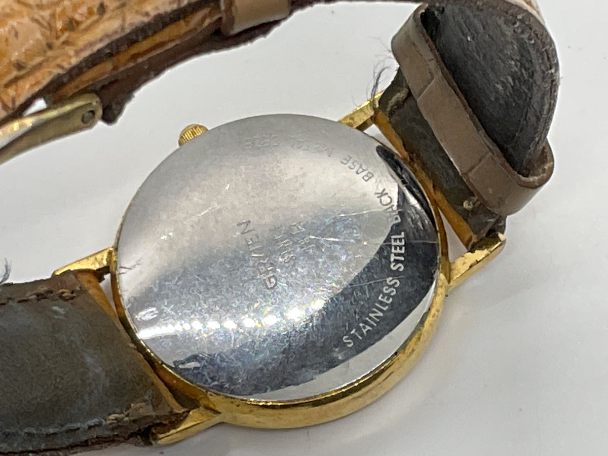 VTG. GRUEN Precision Women's Gold Tone Watch- WORKS GREAT!!!!