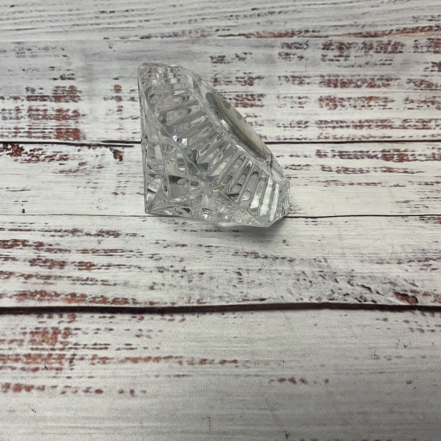 Waterford Crystal Glass Lismore Octagonal Art Deco