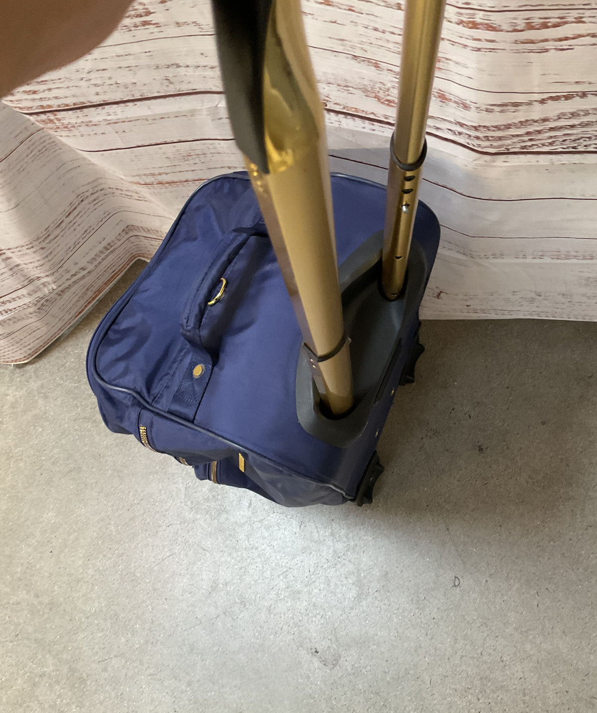 Joy Mangano Wheeled Carry On Duffel Bag
