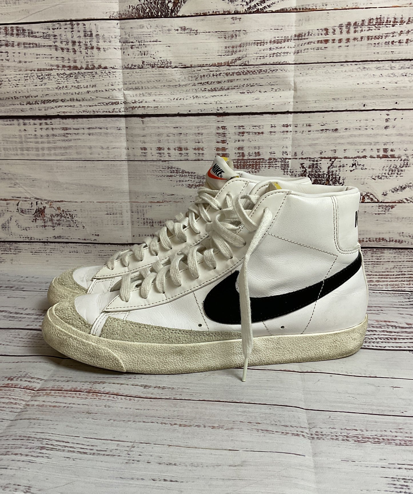 Nike Blazer Mid '77 White Athletic Shoe Running/Walking Men Size- 9